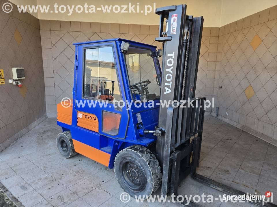 Wózek Widłowy TOYOTA 5FG30 Kabina 3700 mm TOYOTA Mysłowice