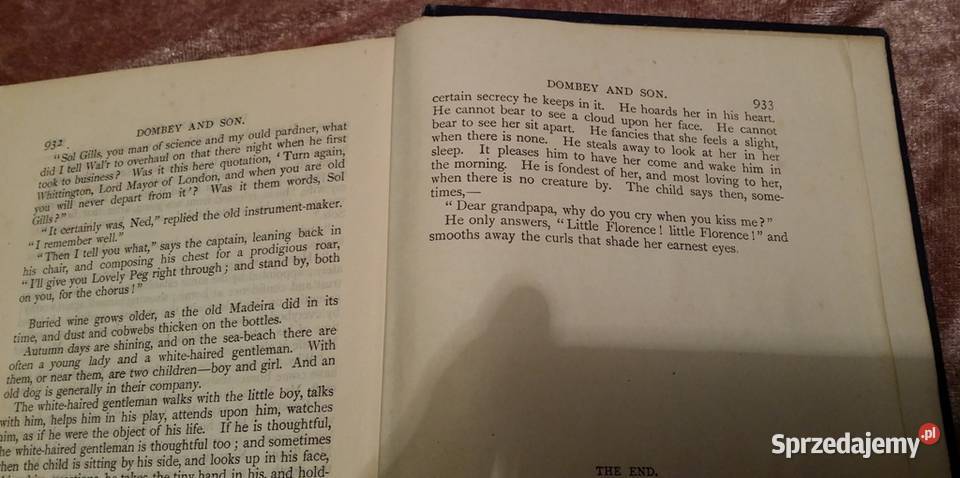 Książka Charles Dickens Dombey And Son język twarda