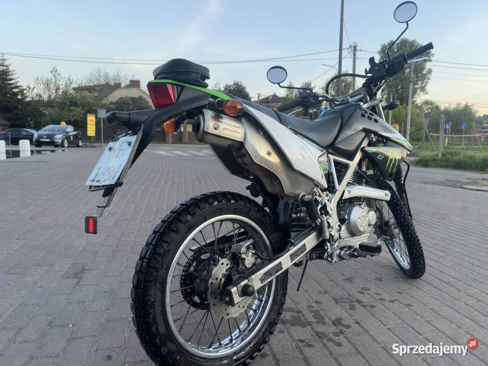 Kawasaki KLX 125 2016 lekkie zwinne oszczędne Warszawa