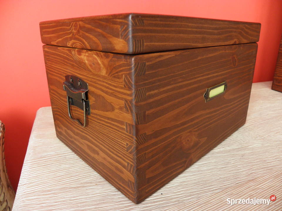 Kuferek skrzynka szkatułka drewniana sprzedam