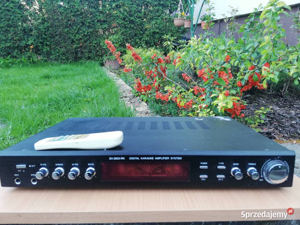 Wzmacniacz Karaoke SV2803RK Wzmacniacze i pokrewne Kazimierz Biskupi