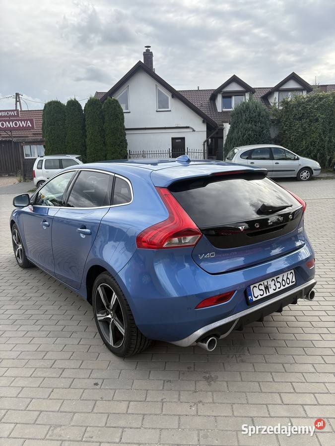 VOLVO V40 20 BENZYNA 122 2019 6 BIEGÓW Dolna Grupa