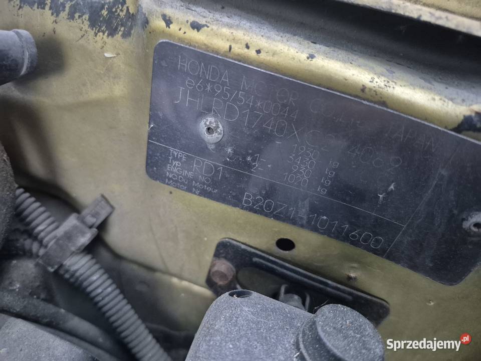 Crv I gen B20z1 na części Mysłowice sprzedam