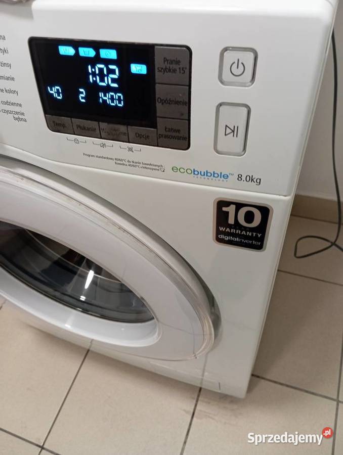 Pralka Samsung Eco bubble 8 1400obr Digital