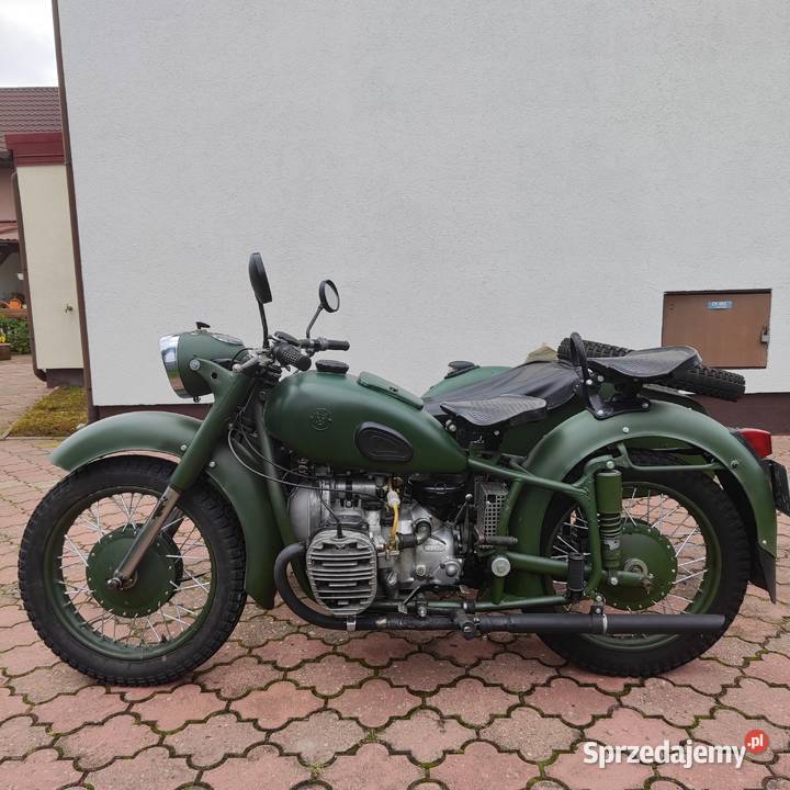 KMZ K750 z koszem bocznym renowacji
