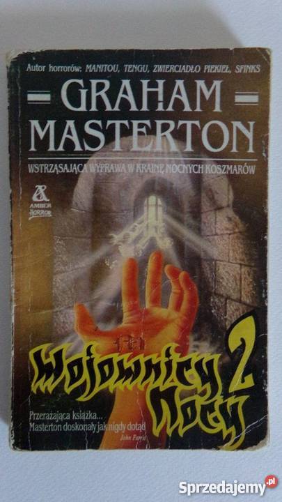 WOJOWNICY NOCY 2 GRAHAM MASTERTON kujawsko-pomorskie Włocławek