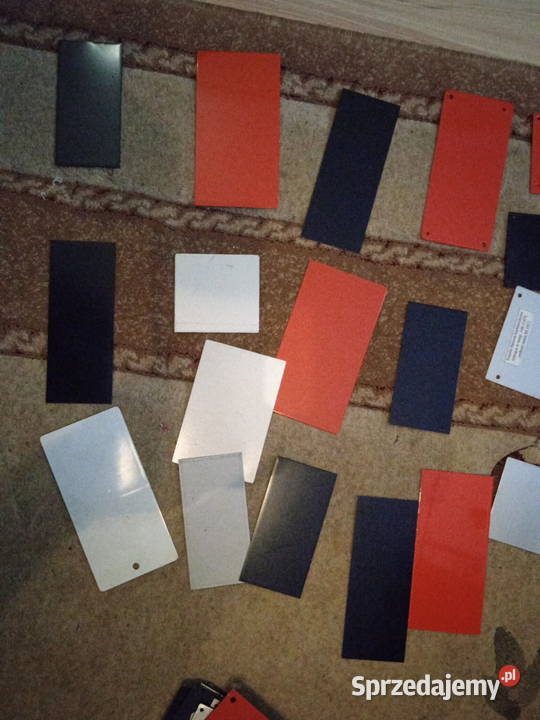 Ursus metalowe wzorniki kolorów próbki farb z Lublin