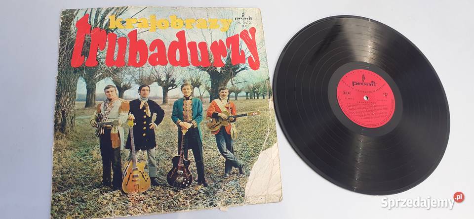 Trubadurzy Krajobrazywinyl vintage pamiątka PRL Tuszkowo