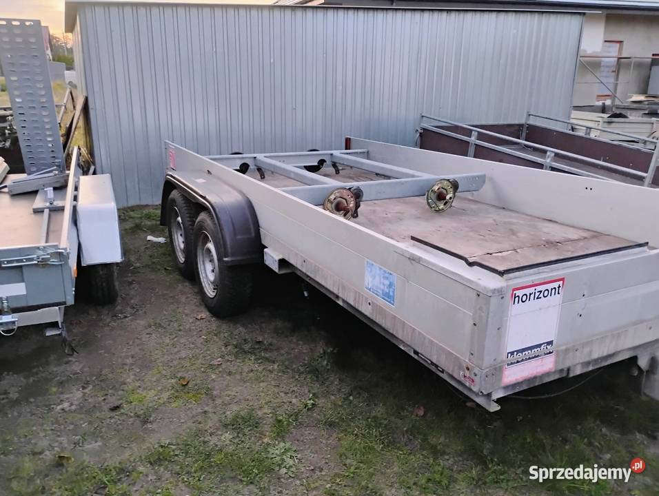 Przyczepa firmy Trebbiner 390x180 Dmc 2500 2 Kalisz