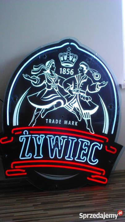 reklama swietlna baner reklamowy Żywiec Bielsko-Biała