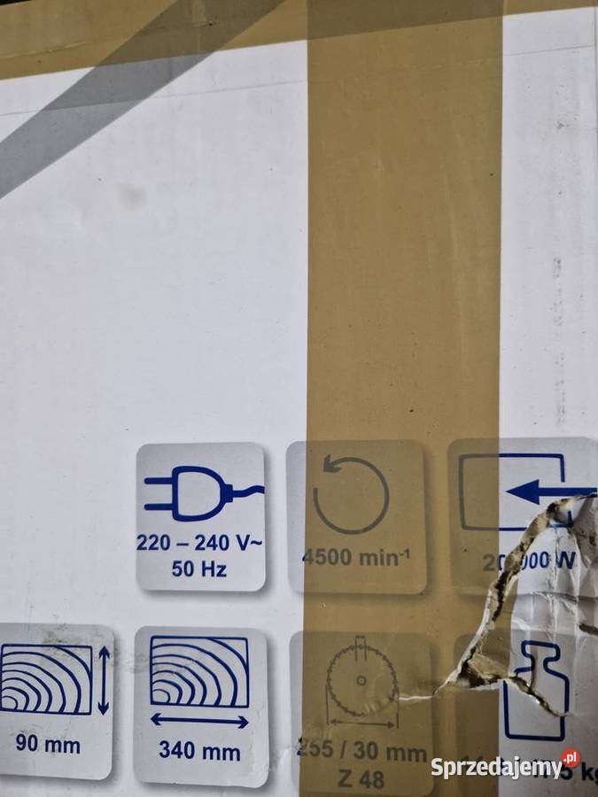 Piła ukośna ukośnica Scheppach 2000 wat HM254 Głogowa