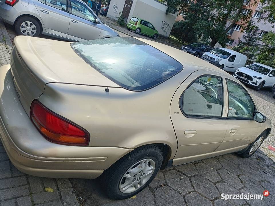 Chrysler stratus 24 benzyna LPGautomat opłaty Warszawa