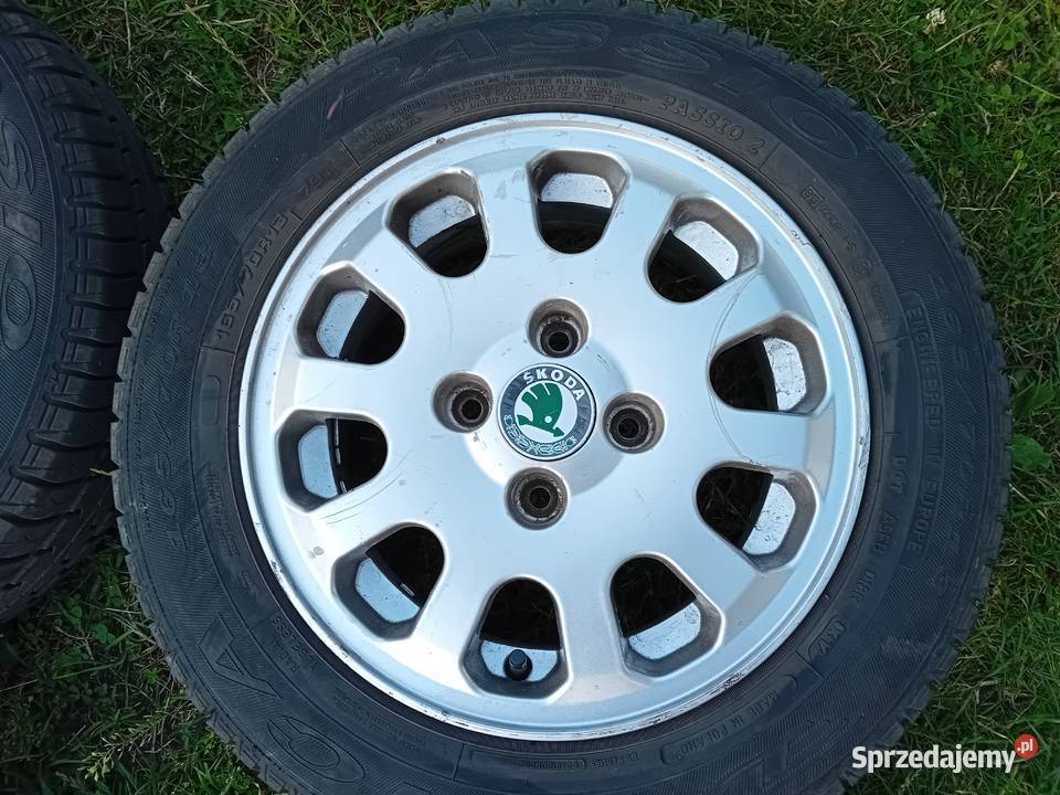 Alufelgi Koła skoda FAVORIT FORMAN FELICIA FABIA mazowieckie Mińsk Mazowiecki