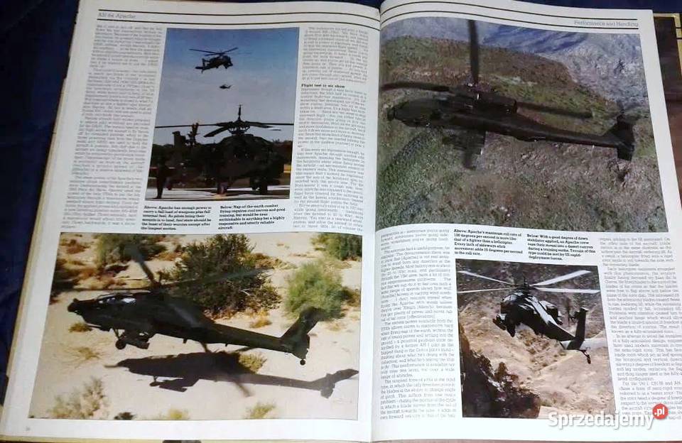 Modern fighting aircraft AH 64 Dough Richardson Chełm