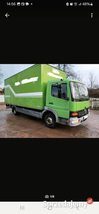 MB ATEGO 815 KONTENER WINDA Kleosin