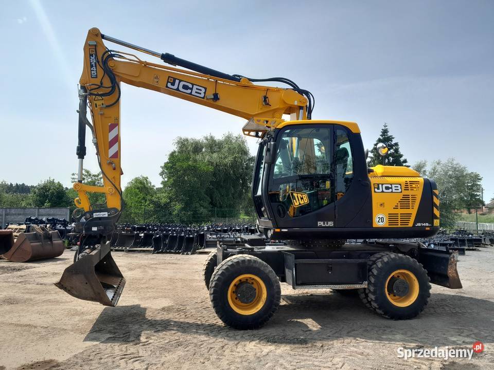 JCB JS145W 2020R KOPARKA KOŁOWA KOŁÓWKA CAT Krotoszyn