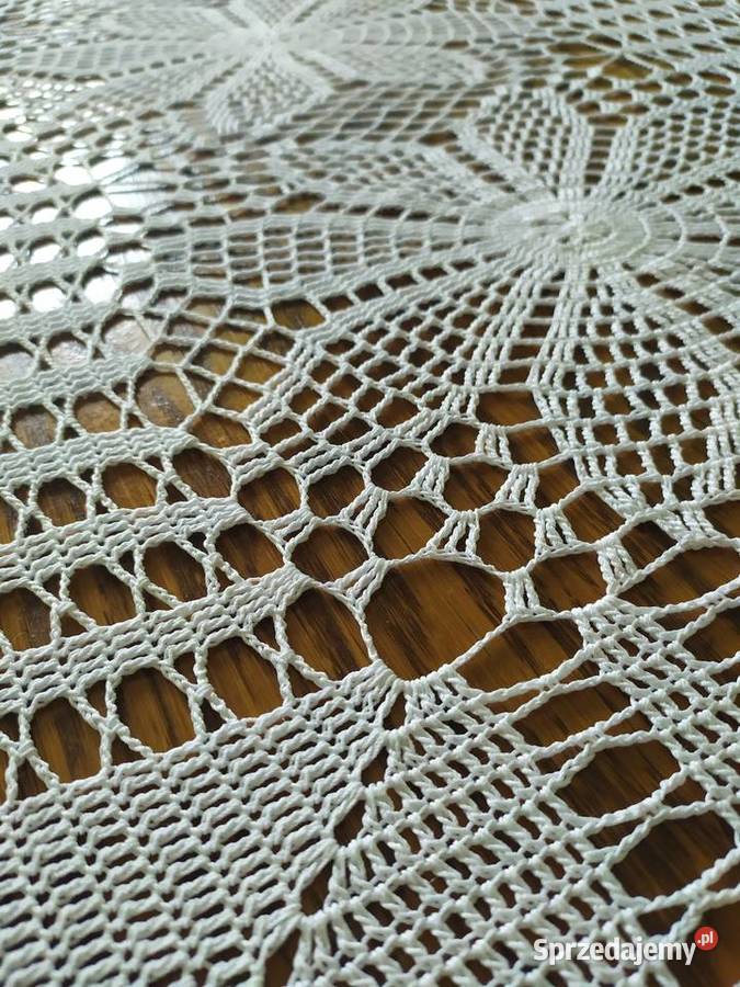 Bieżnik handmade na szydełku śląskie Częstochowa