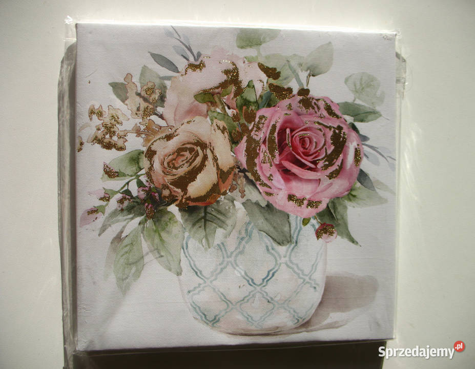 Obraz 20x 20 NOWY biały sprzedam