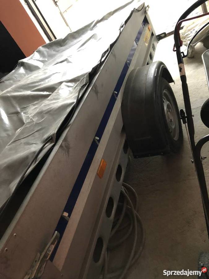 Przyczepka lekka Wiola w600 25m użytecznej dł Rudna Mała sprzedam