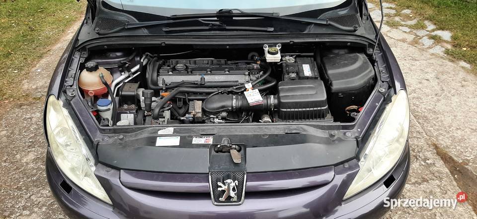 Peugeot 307 Sport S16 20 140 2002 Alu 17 Sprawny fioletowy Nałęczów
