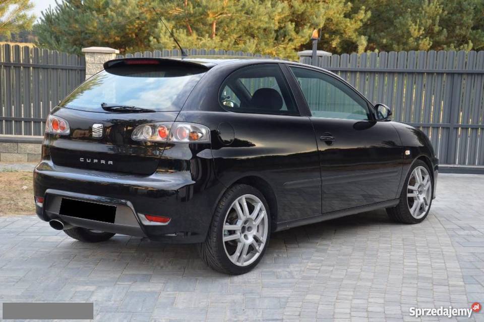 Na sprzedaż Seat Ibiza czarny ESP mazowieckie Płock