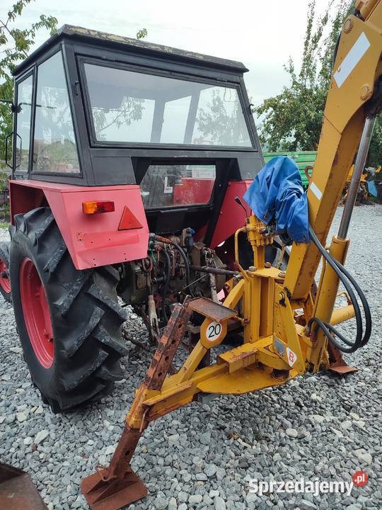 Mikrus 1A koparka do ciągnika polska Nowa Słupia