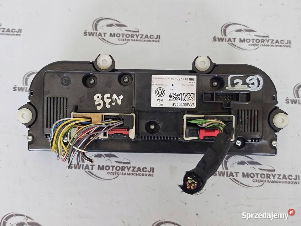 GOLF VI 12r panel klimatyzacji 3AA907044AF Kielce sprzedam