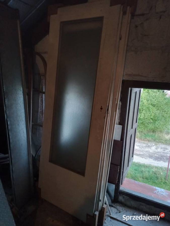 Drzwi pokojowe 80 białe sprzedam