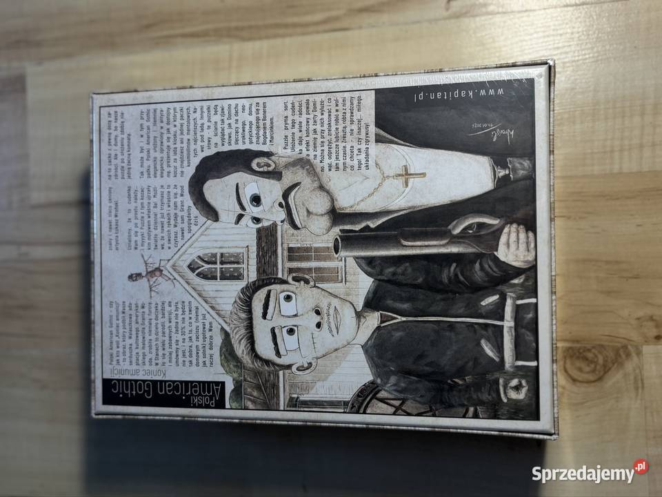 Nowe limitowane w foli puzzle kapitan bomba Żabno