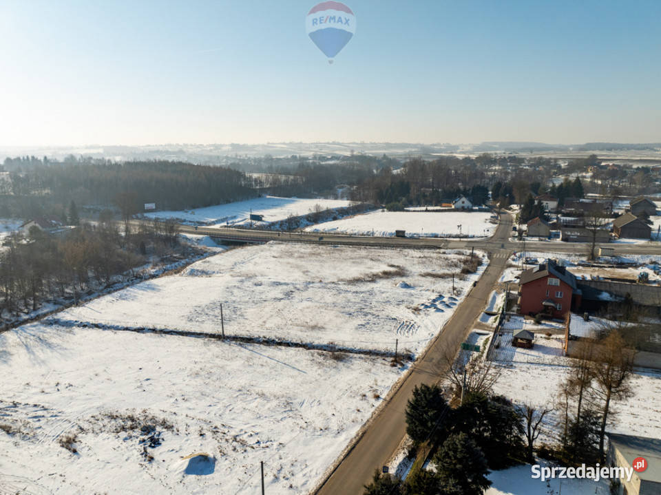 Działka usługowa z wz S7 Szczepanowice