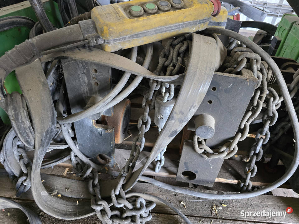 Wciągarka warsztatowa do suwnicy podwójna STAHL podlaskie Baliki