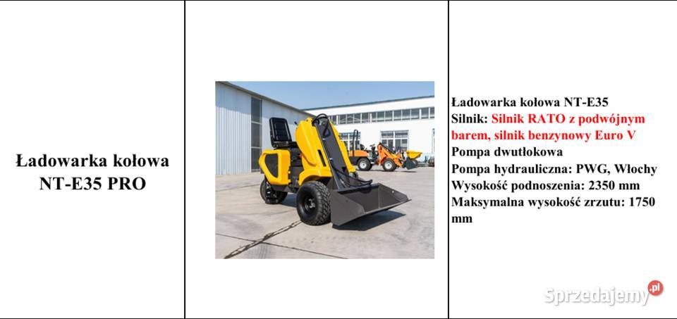 Mini ładowarka 3 kołowa Maszyny budowlane