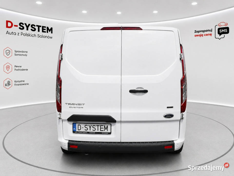 Ford Custom 2019r Furgon L1H1 fvat SUPER STAN manualna podlaskie Białystok