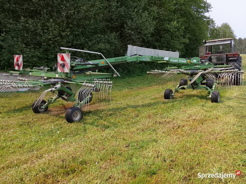 Zgrabiarka Samasz Duo 740 SaMasz Zgrabiarki i przetrząsacze Niedźwiadna