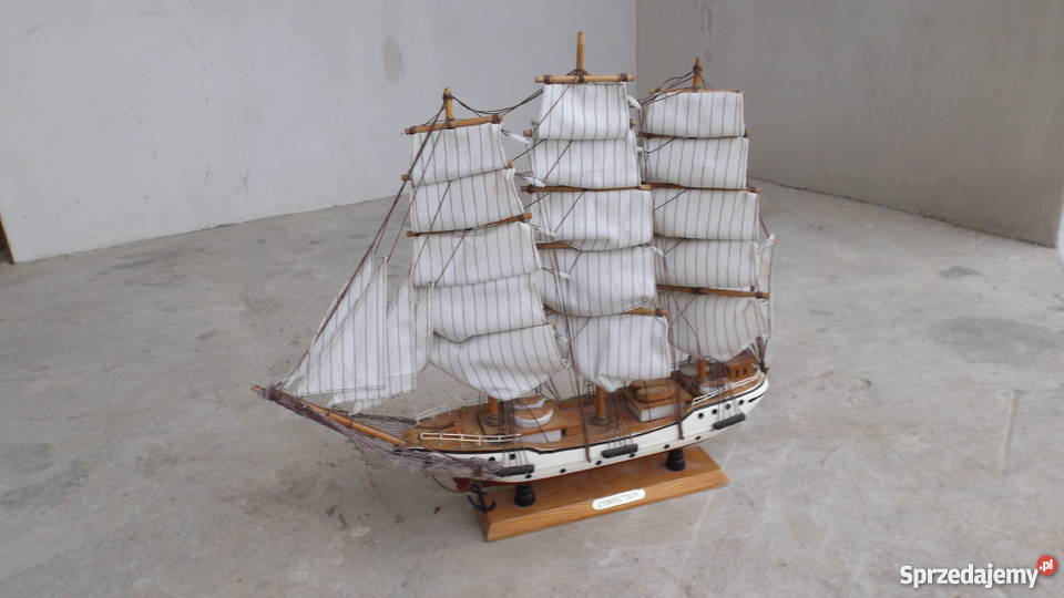 Statek żaglowiec okręt CONFECTION 40x50 warmińsko-mazurskie Grodziczno