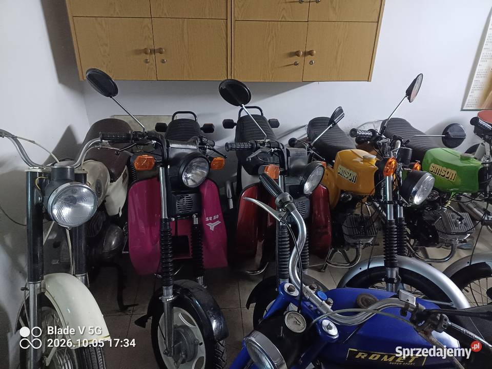 Pakiet Motocykli PRL Rok produkcji 1980 Ostrołęka