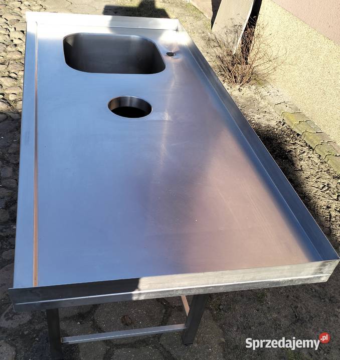 Zlew gastronomiczny ze stali nierdzewnej Słupia Kapitulna