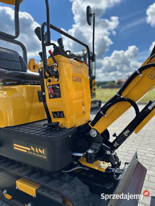 Nowa mini koparka NEX NANO raty gwarancja Halinów