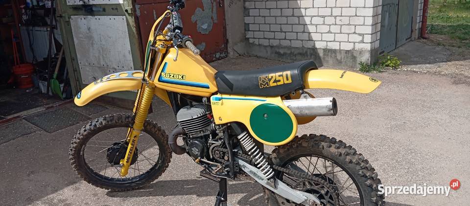 Suzuki Rm250 1979 Rok produkcji 1979 Białystok