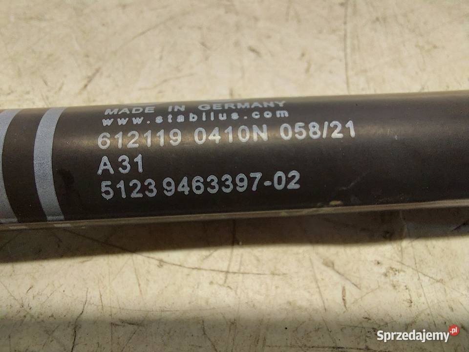 BMW G23 G22 M440i Cabrio Siłownik maski przód sprzedam