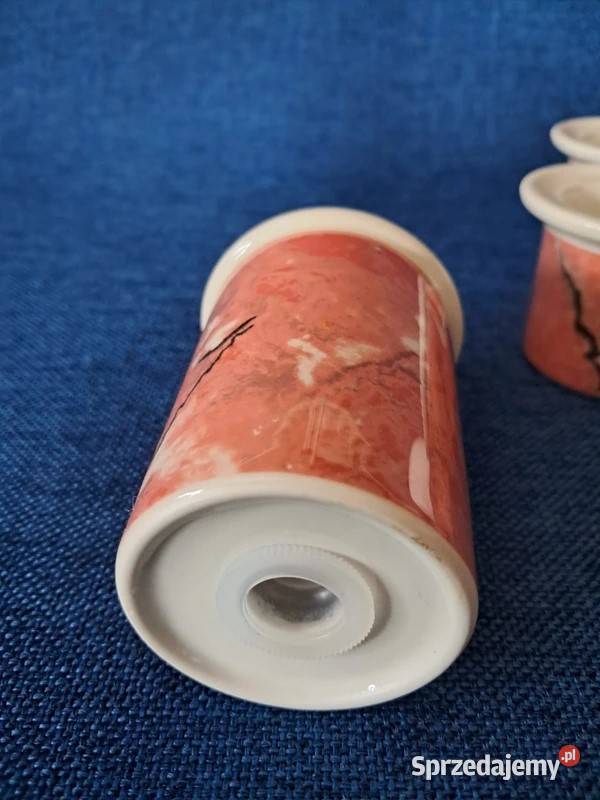 Kieliszki do jajek jajcarki solniczka Skwierzyna