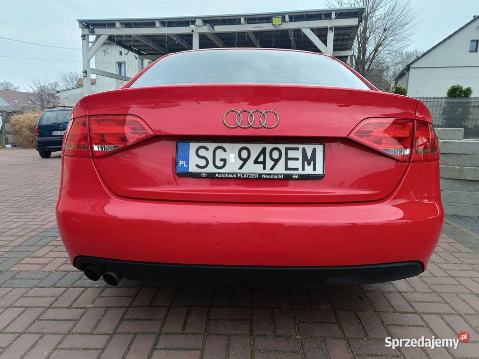 Audi A4 B8 Sedan 18 benzyna 160 opolskie Bierawa
