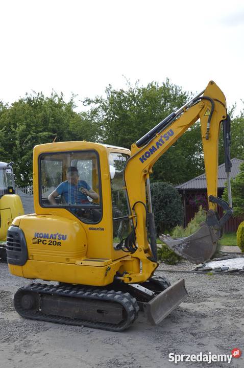 Minikoparka mini koparka KOMATSU PC20R 2700 00r