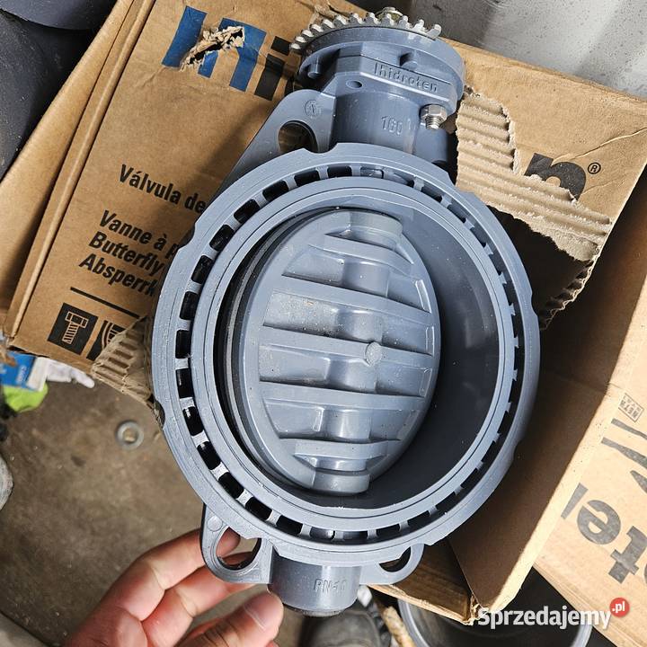 Zawor motylowy pvc 160 Pozostałe Brzeg sprzedam