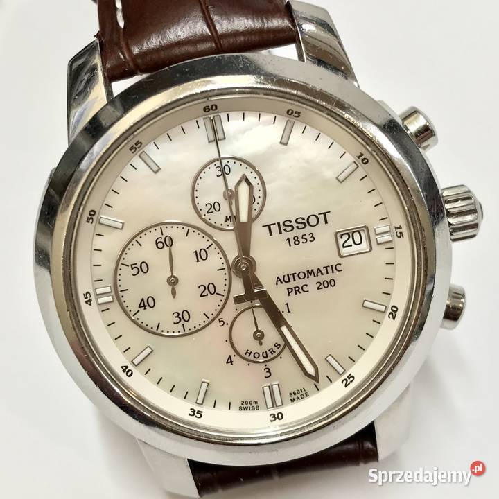 Tissot PRC 200 Auto Chronograph perłowa tarcza Warszawa