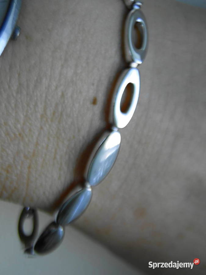 Solidna bransoleta 199 gr srebra 925 Warszawa