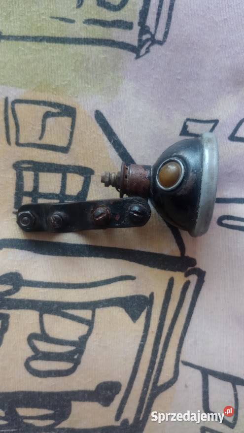 Stara lampa lampka rowerowa AHAprzedwojennalata Szczebrzeszyn