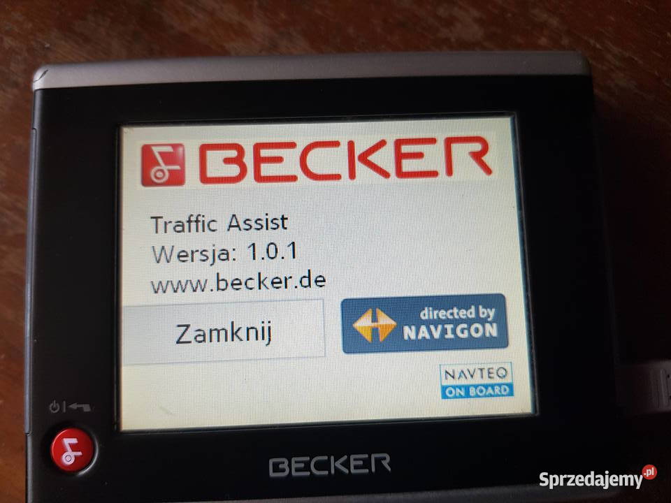 Nawigacja samochodowa BECKER BE 7926 uchwyt Milicz