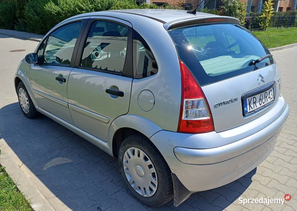 Sprzedam Citroen C3 Rok produkcji 2008 Kraków