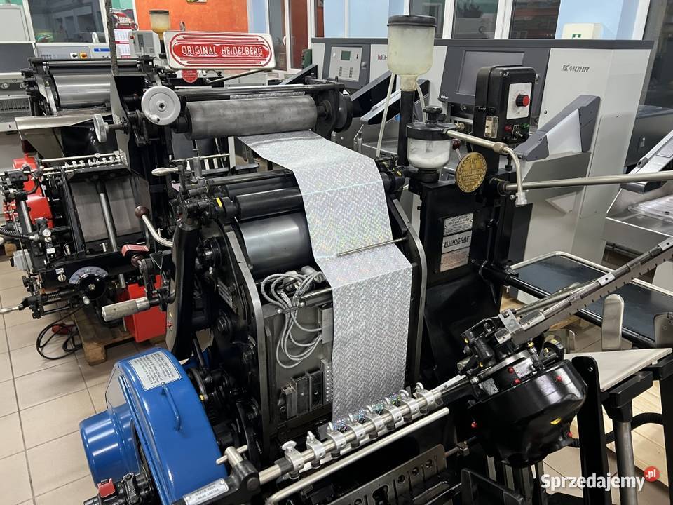 Złociarka Heidelberg Tiegel TP Letterpress Radom